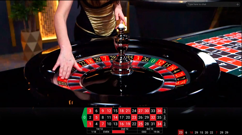 Live casino games